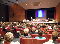 Peggy Phoenix Dubro presents at the Kryon Summer-Light Conference at Mt. Shasta, CA (June 2006) - Click to listen to Day 2
